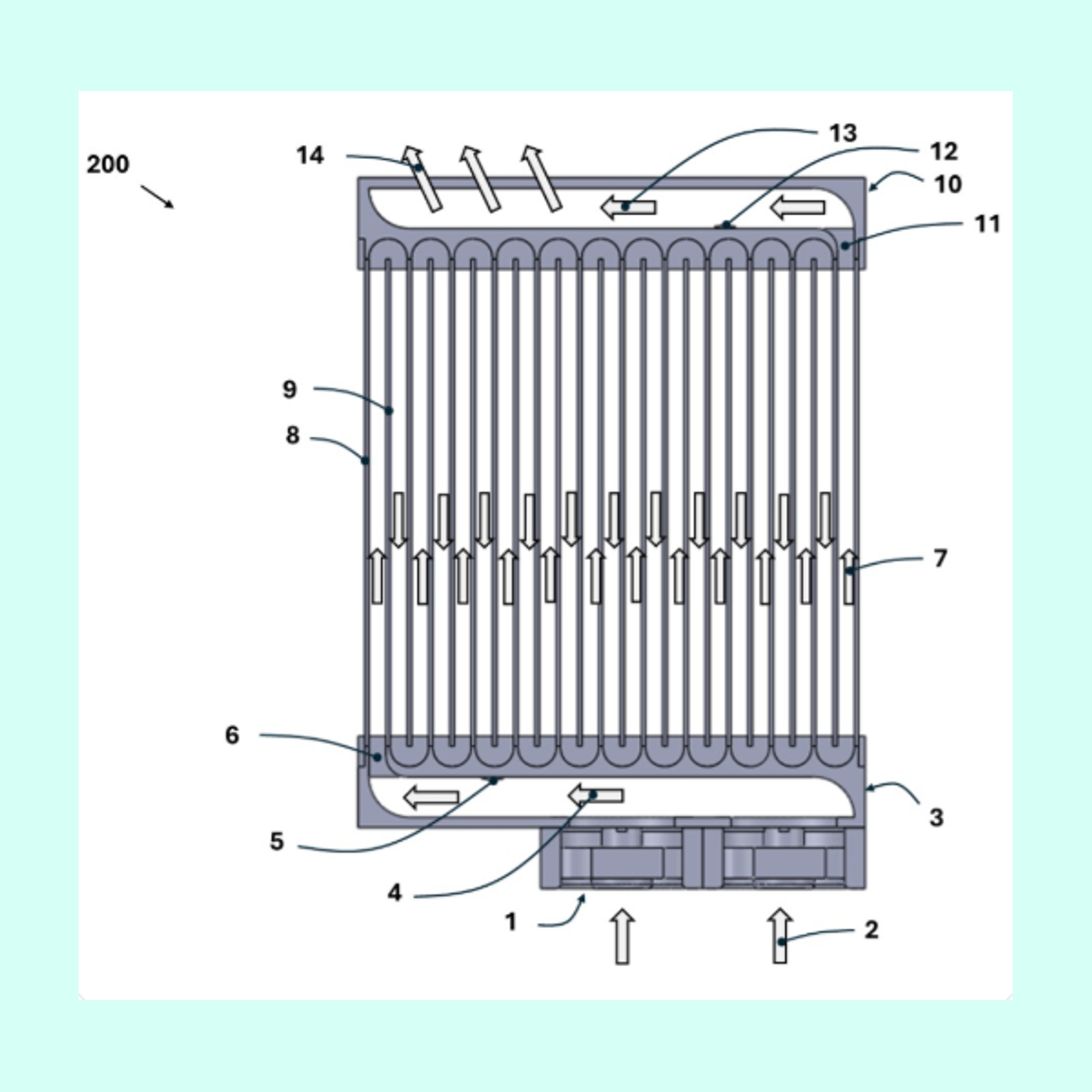 Pemurni Udara dengan Pengion Ganda dan Plat Sejajar untuk Pengendapan Partikulat-image